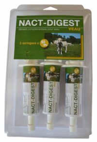 Nact-Digest aliments complémentaires pour veaux lors de déséquilibre digestif