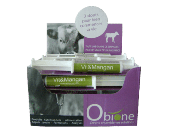 Vit&Mangan pour renforcer les oligo-éléments et les vitamines des veaux