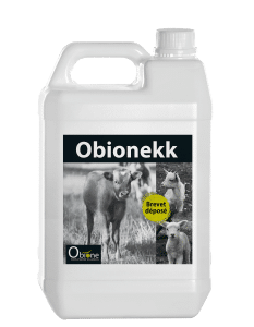 Obionekk aliment complémentaire à base de zinc pour veaux