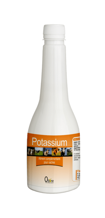 Potassium pour lutter contre les carences des vaches
