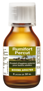 Rumifort Percut huiles essentielles pour vaches pour le déséquilibre digestif