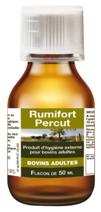 Rumifort Percut huiles essentielles pour vaches pour le déséquilibre digestif