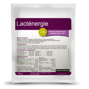 Lacténergie sachet composé d’oligo-éléments et vitamines pour les veaux