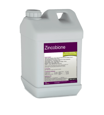 Zincobione lors de besoins complémentaires en zinc pour vaches et veaux