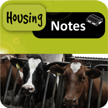Housing Notes : analyser les bâtiments de vos vaches laitières