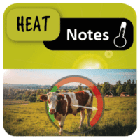 HeatNotes est une application qui permet à la fois de caractériser le stress thermique subit par les animaux et de proposer le programme de gestion du risque lié à ce stress.