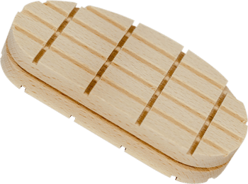 11 and 13 cm wooden heel pads Hoof&Cow