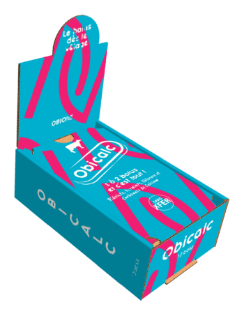 Obicalc bolus sans fer composé de calcium pour vaches