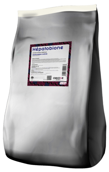 Hépatobione aliments complémentaires vaches pour un foie en bonne santé