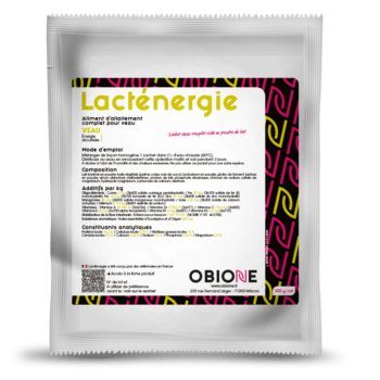 Lacténergie sachet composé d’oligo-éléments et vitamines pour les veaux