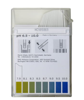 Tiras pH 6.5-10