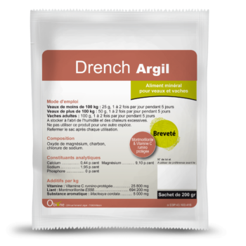 Drench Argil se utiliza cuando se altera el tránsito de la vaca.