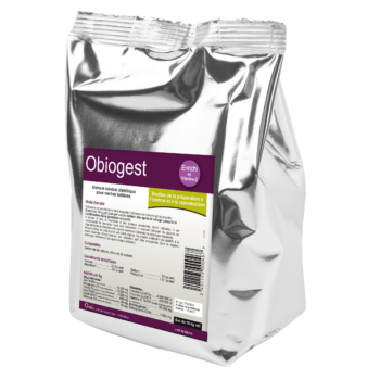 Obiogest suplemento alimenticio con oligoelementos y vitaminas indispensables para los preparados para la lactancia de las vacas