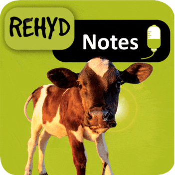 Rehyd Notas: combatir la diarrea en terneros|Examen clínico|Infusión intravenosa