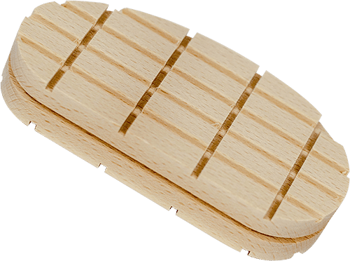 11 and 13 cm wooden heel pads Hoof&Cow
