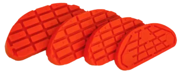 Taloneras TP BLOCK Naranja  semirrígido