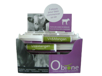 Vit&Mangan para reforzar los oligoelementos y las vitaminas de los terneros