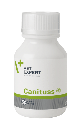 Le produit pour les chiens soutenant les fonctions des voies respiratoires.
