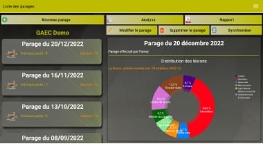 Obione appli HoofNotes parage